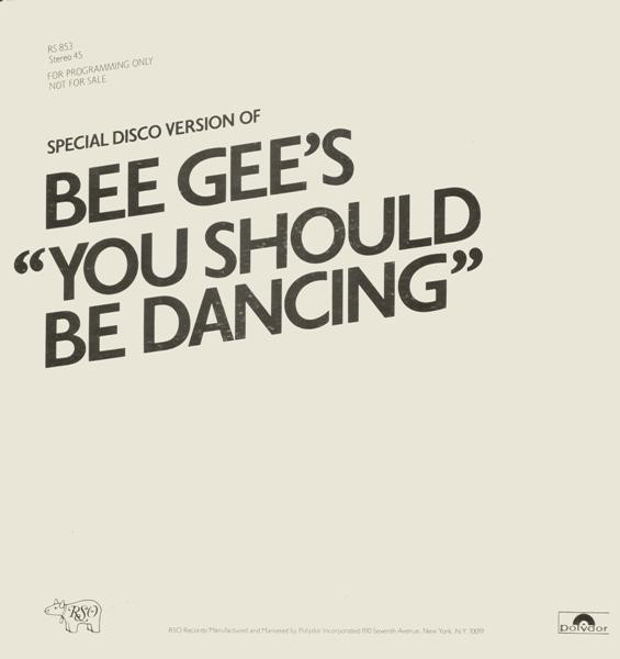 Now playing: Bee Gees - You Should Be Dancing (Disco Fever Remix)